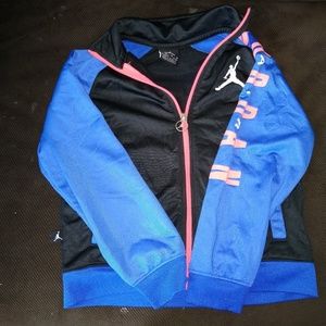 Boy's JORDAN zipper sweater size 5/6 M
